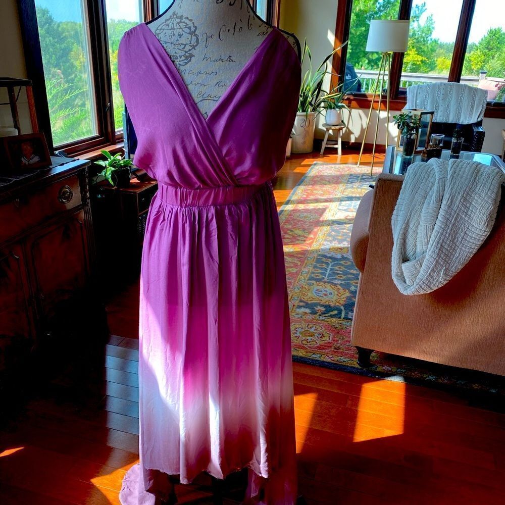 NWT Young broke and Fabulous high low sundress. Size S